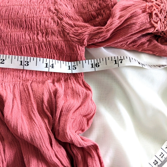 Rue 21 Women's Off Shoulder Shirred Blouses - Picture 13 of 16